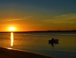 Ria Formosa & Islands: Sunset Tour from Olhão